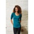 T-shirt Tri-Blend Donna Manica 3/4 - Anvil